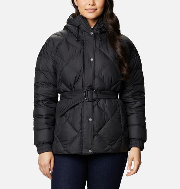 Columbia Icy Heights Insulated Jacket Black For Women's NZ27854 New Zealand